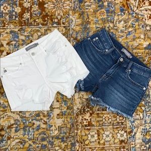2 JUST USA DENIM SHORTS